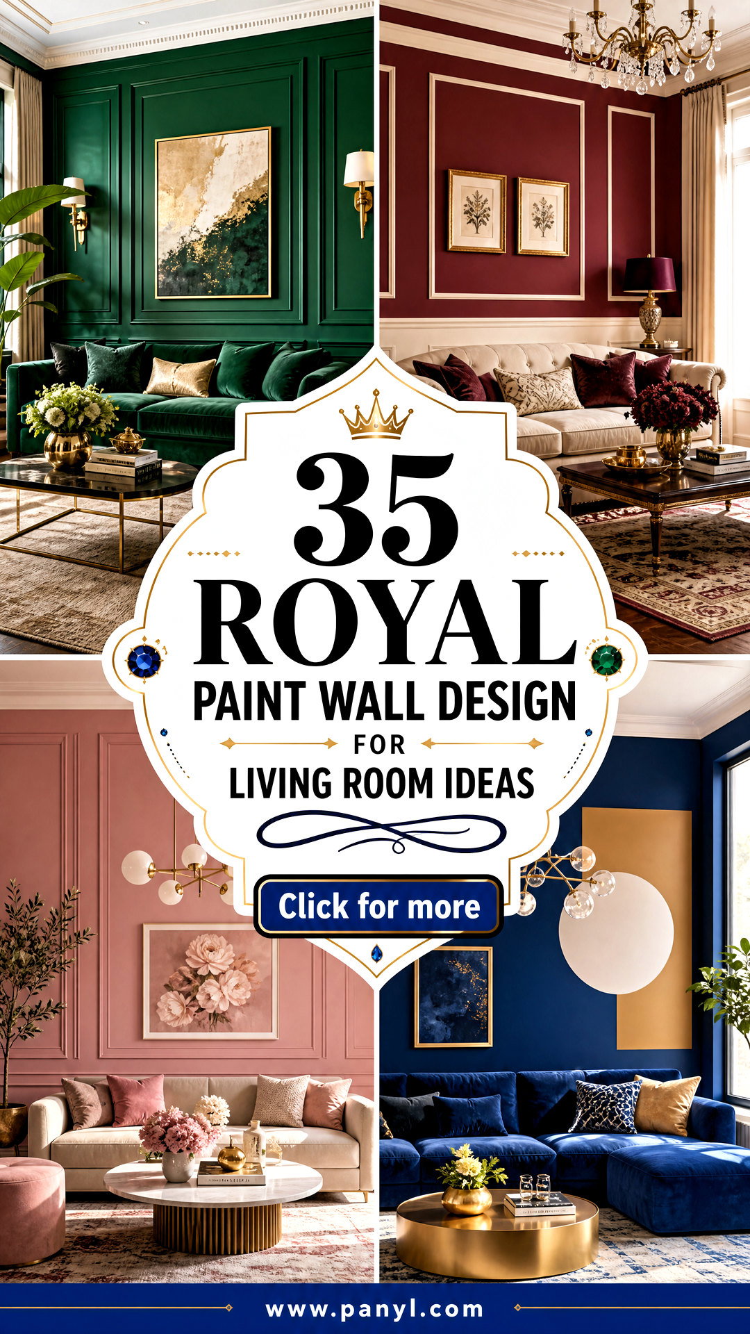 35 Royal Paint Wall Design for Living Room Ideas to Try - 35 Royal Paint Wall Design for Living Room Ideas to Try