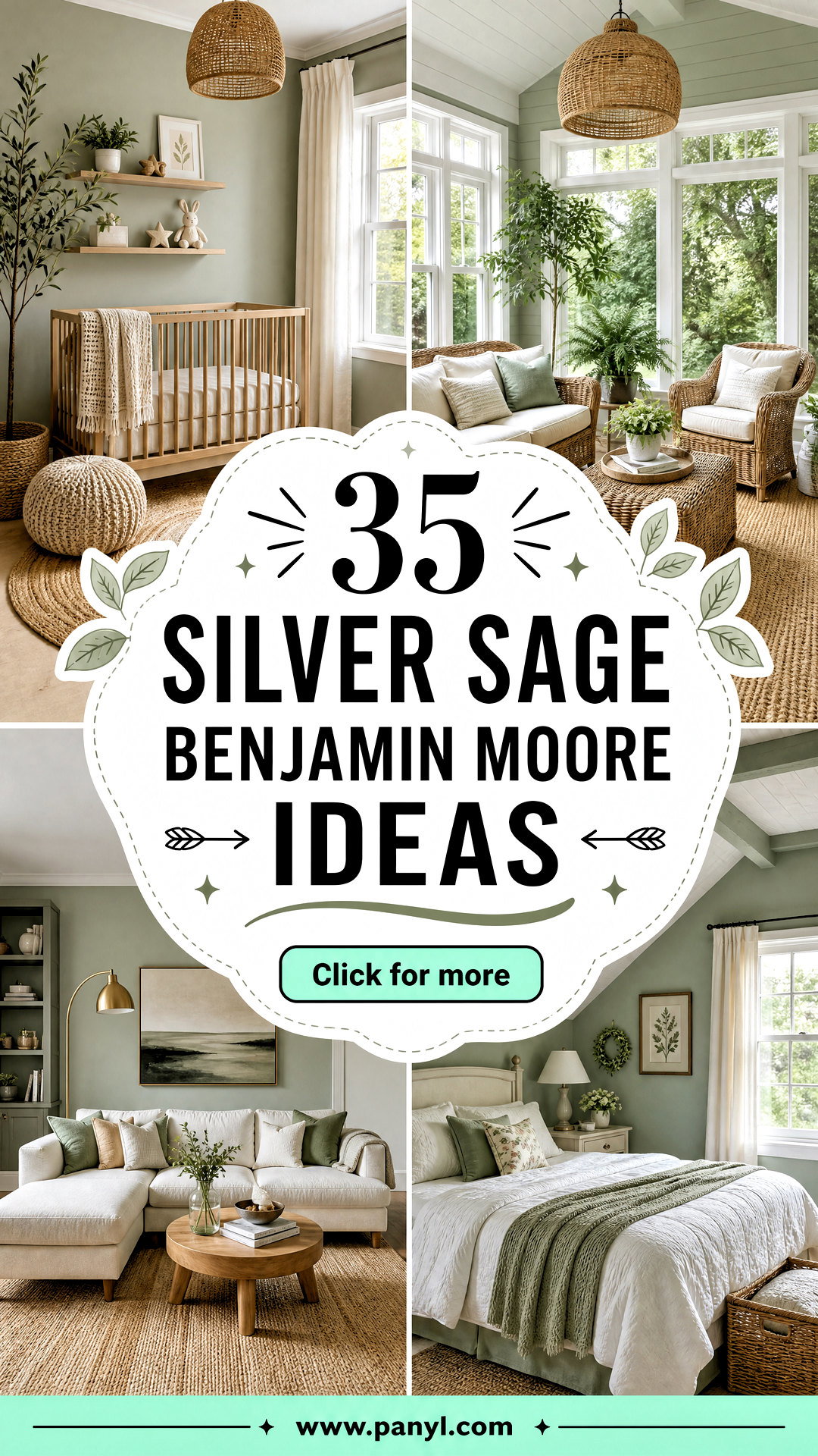 35 Silver Sage Benjamin Moore Ideas for Calm Sophisticated Rooms - 35 Silver Sage Benjamin Moore Ideas for Calm, Sophisticated Rooms