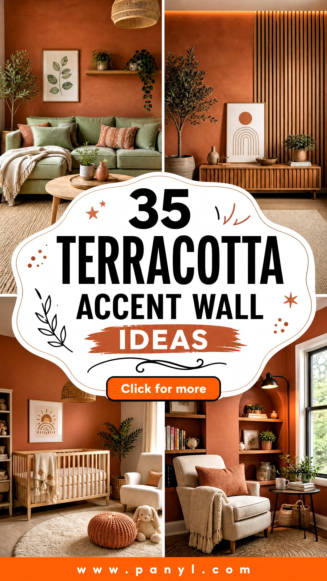 35 Terracotta Accent Wall Ideas for a Warm Stylish Modern Home - 35 Terracotta Accent Wall Ideas for a Warm, Stylish Modern Home