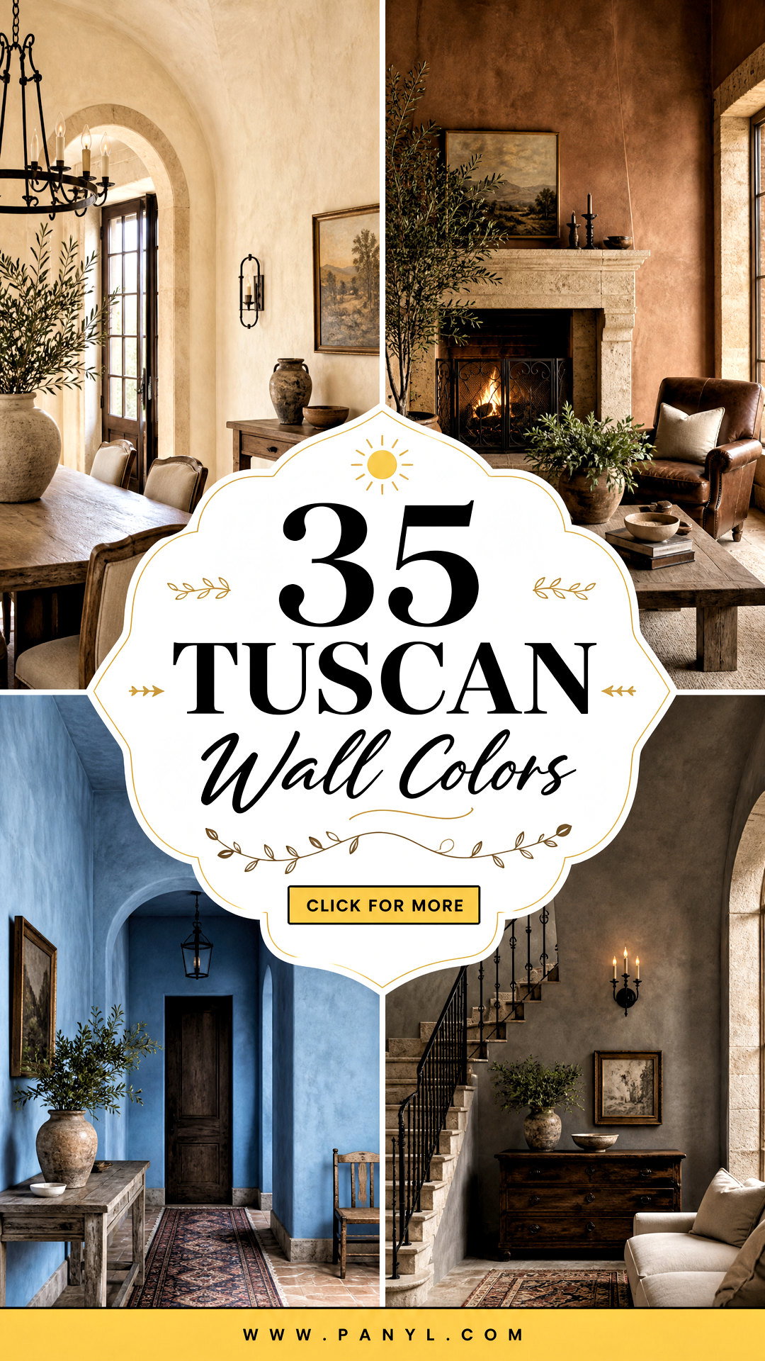35 Tuscan Wall Colors for a Warm Timeless Home Refresh - 35 Tuscan Wall Colors for a Warm, Timeless Home Refresh