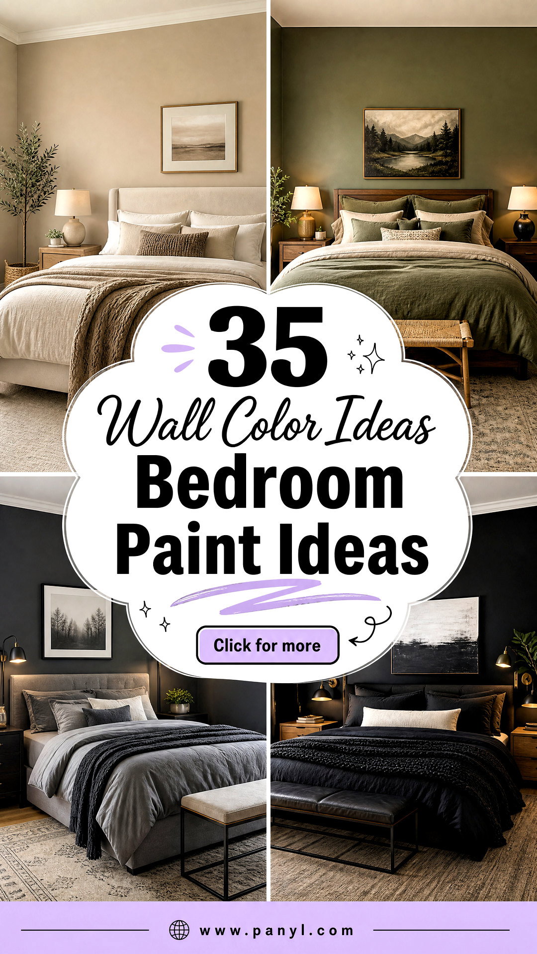 35 Wall Color Ideas Bedroom Paint Ideas for a Cozy Refresh - 35 Wall Color Ideas Bedroom Paint Ideas for a Cozy Refresh