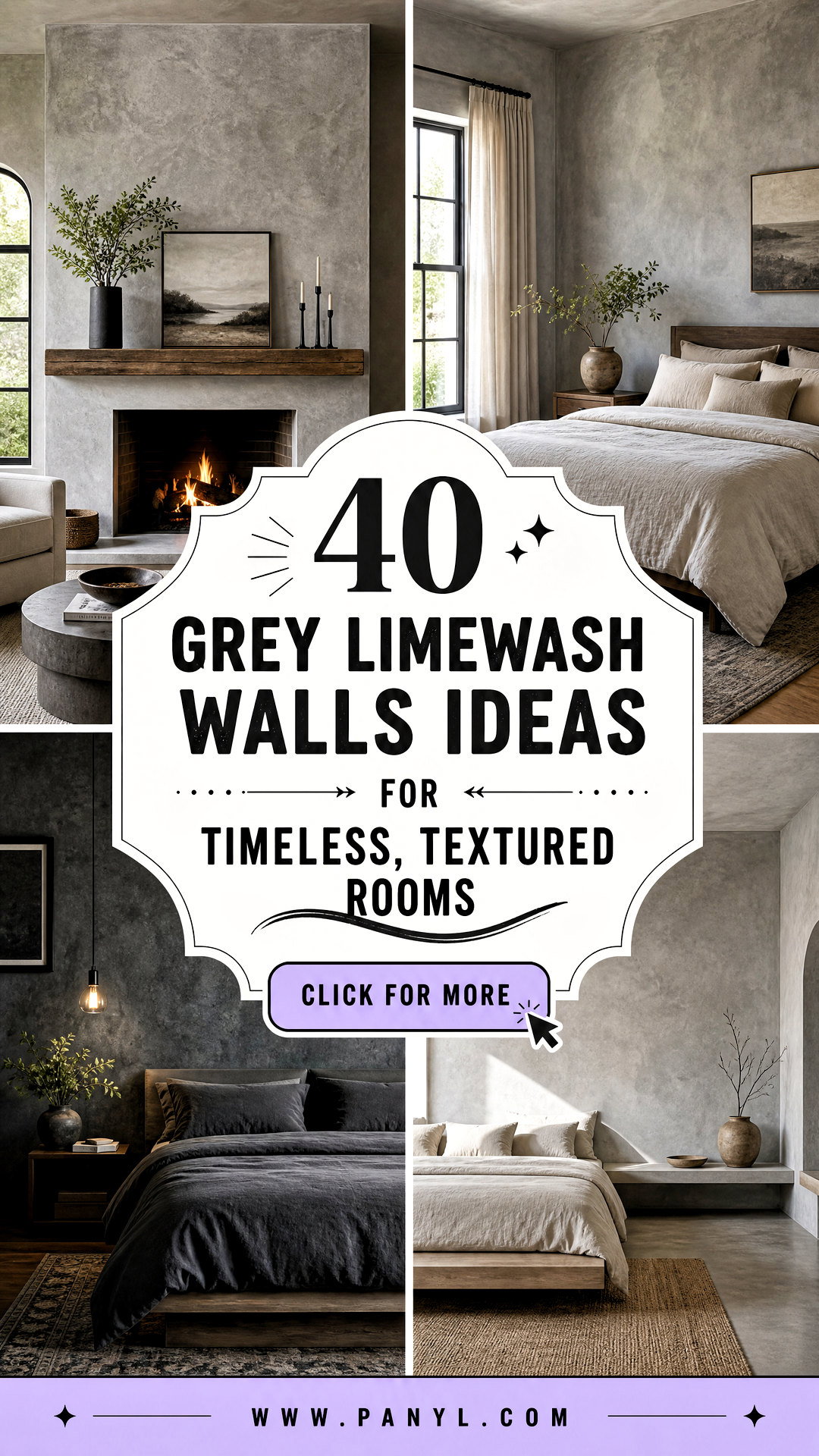 40 Grey Limewash Walls Ideas for Timeless Textured Rooms - 40 Grey Limewash Walls Ideas for Timeless, Textured Rooms