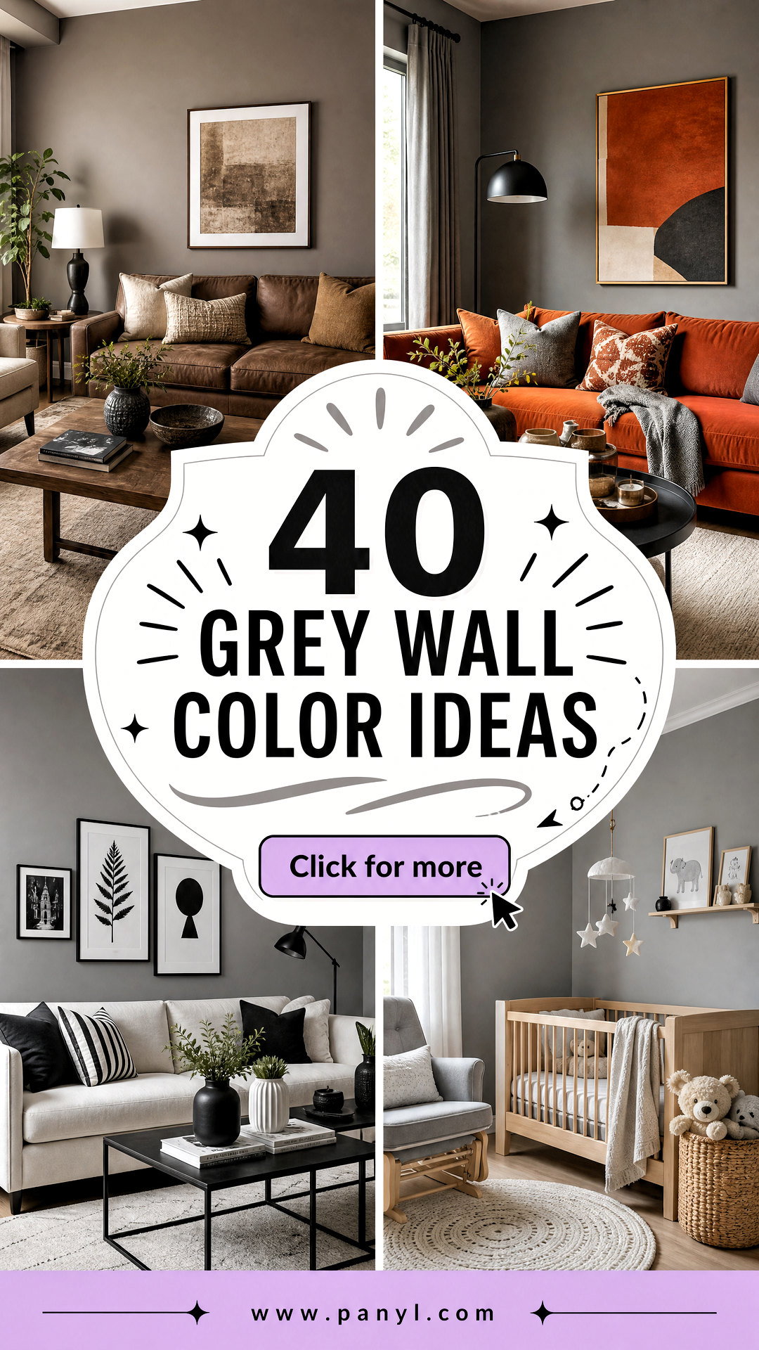 40 Grey Wall Color Ideas for Calm Sophisticated Rooms Today - 40 Grey Wall Color Ideas for Calm, Sophisticated Rooms Today