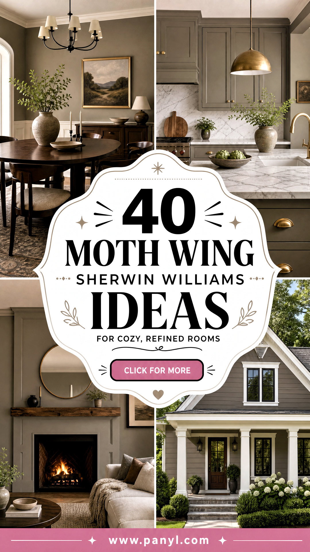 40 Moth Wing Sherwin Williams Ideas for Cozy Refined Rooms - 40 Moth Wing Sherwin Williams Ideas for Cozy, Refined Rooms