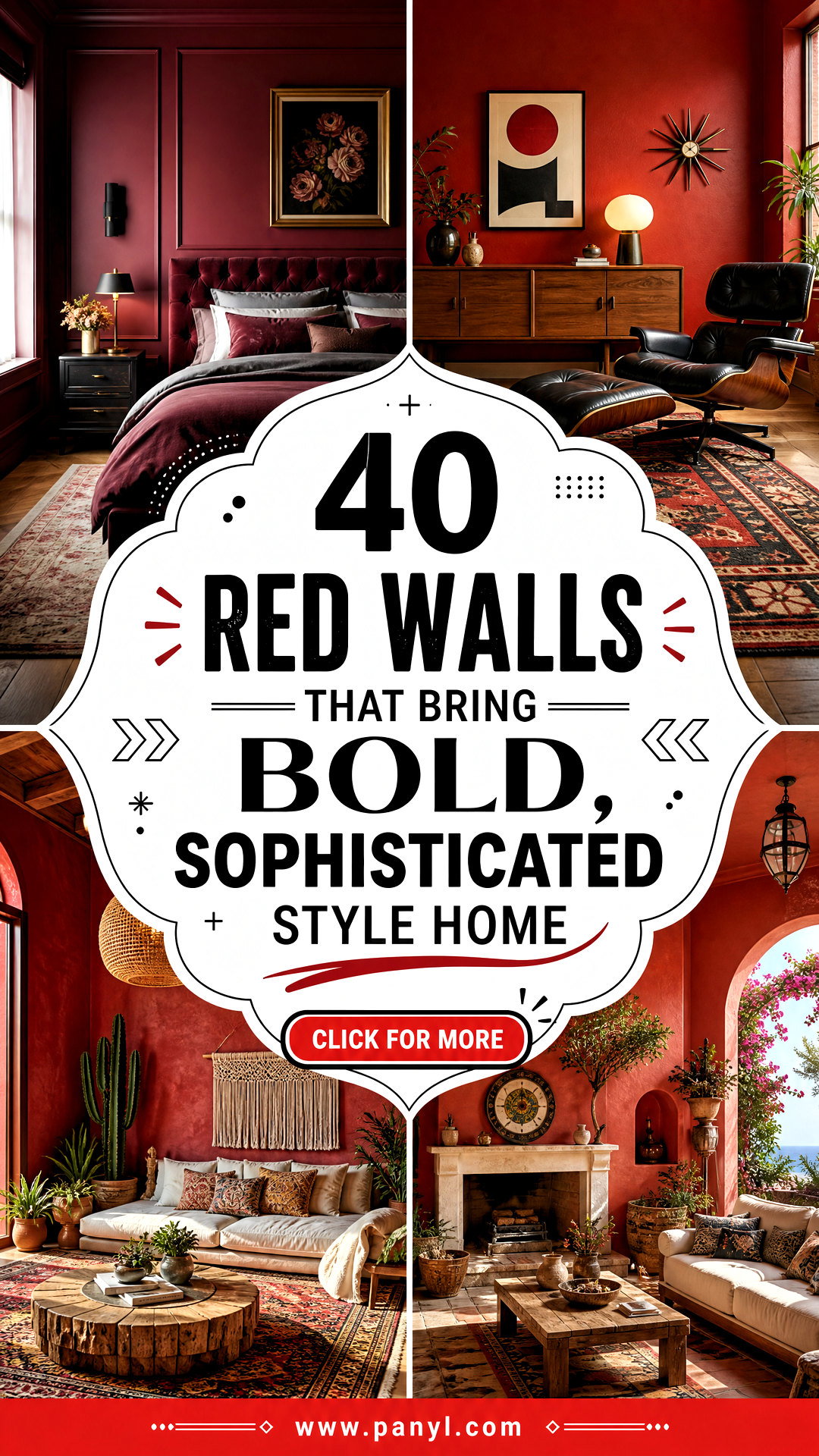 40 Red Walls That Bring Bold Sophisticated Style Home - 40 Red Walls That Bring Bold, Sophisticated Style Home