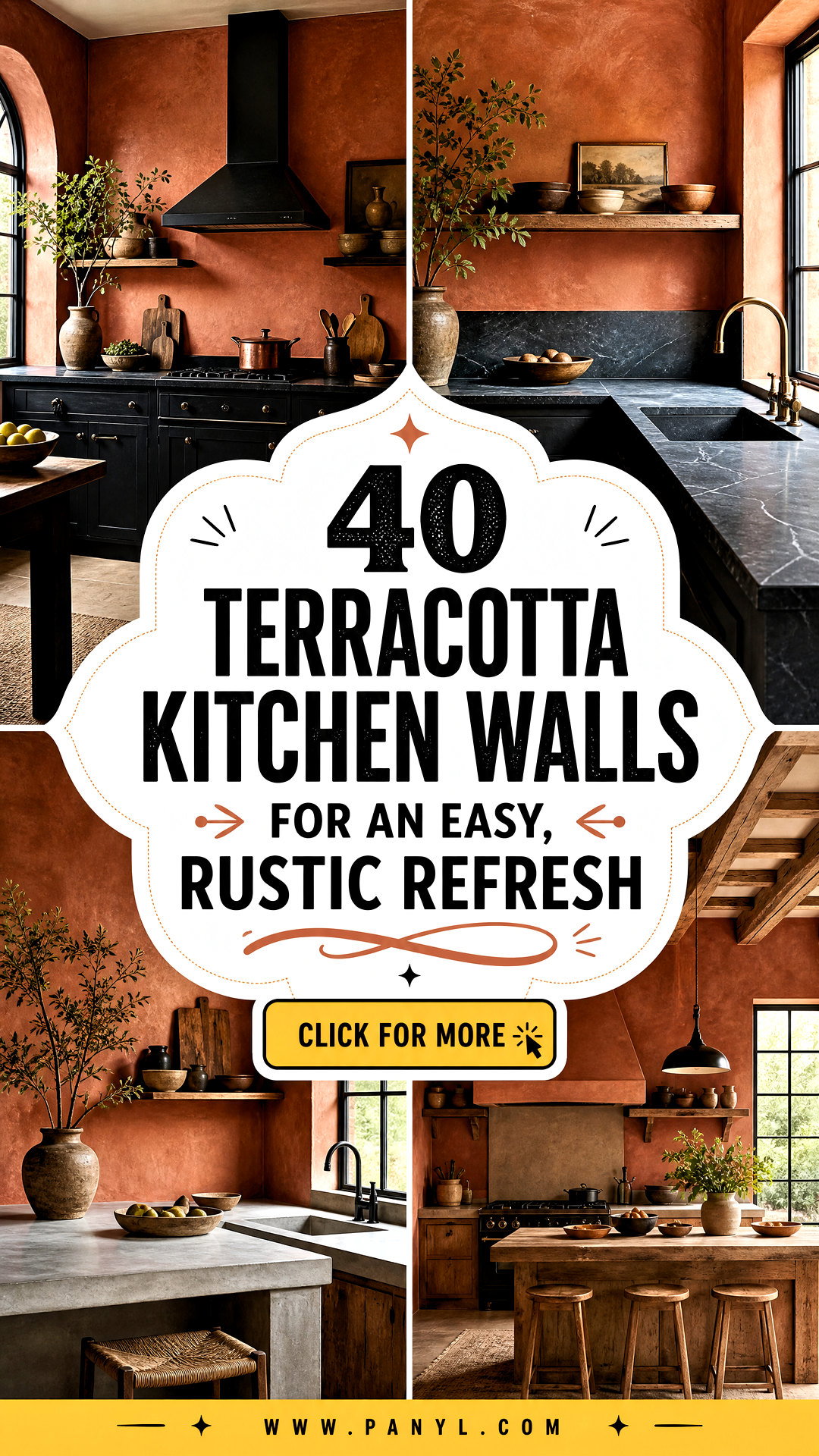 40 Terracotta Kitchen Walls for an Easy Rustic Refresh - 40 Terracotta Kitchen Walls for an Easy, Rustic Refresh