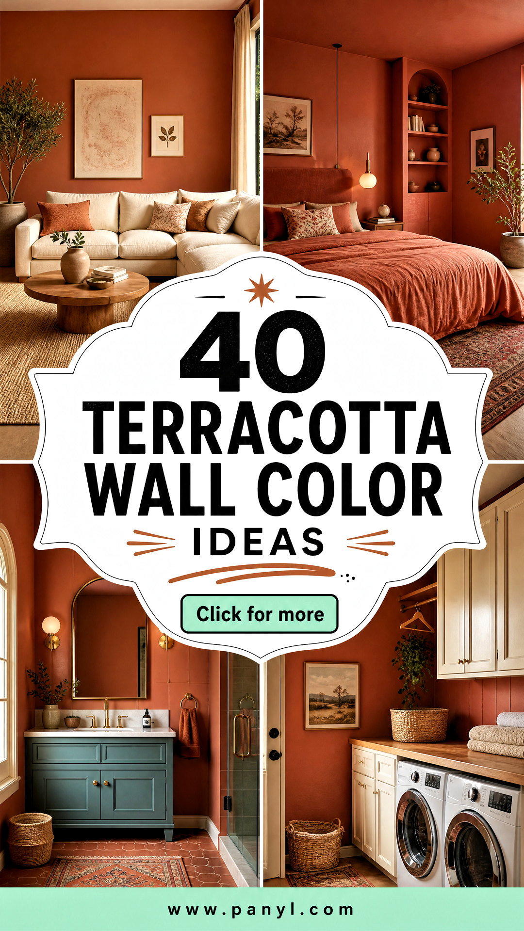 40 Terracotta Wall Color Ideas for Warm Earthy Interiors - 40 Terracotta Wall Color Ideas for Warm, Earthy Interiors