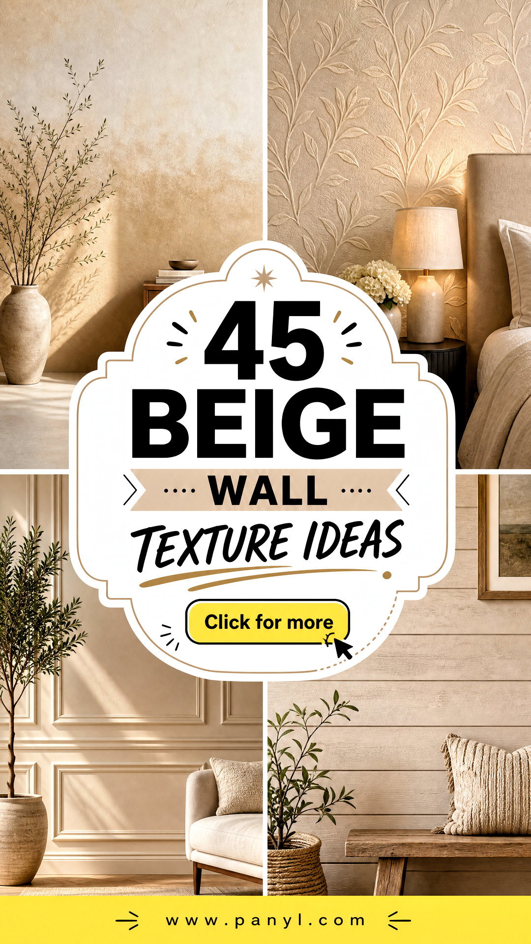 45 Beige Wall Texture Ideas for Warm Sophisticated Rooms - 45 Beige Wall Texture Ideas for Warm, Sophisticated Rooms