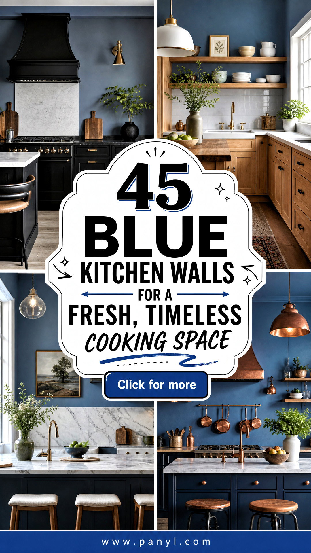 45 Blue Kitchen Walls for a Fresh Timeless Cooking Space - 45 Blue Kitchen Walls for a Fresh, Timeless Cooking Space