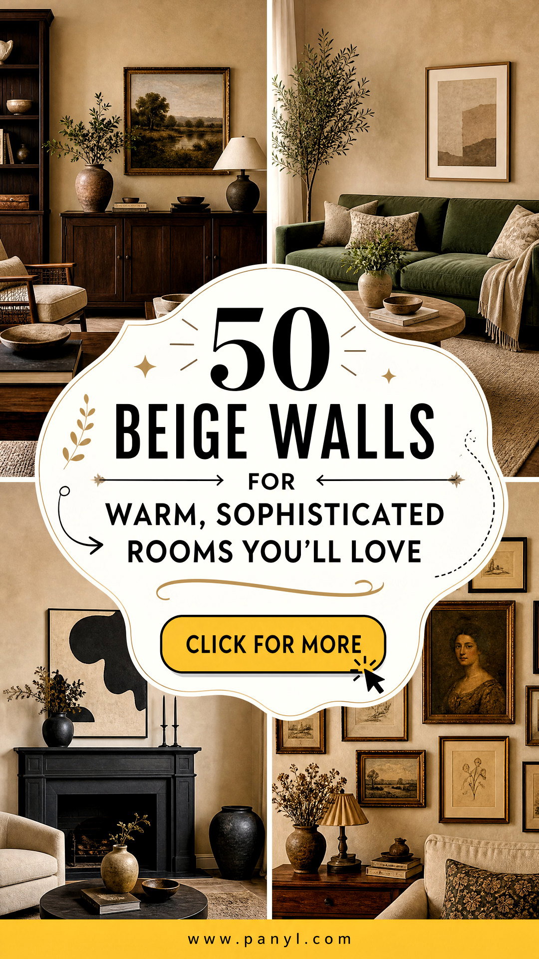 50 Beige Walls for Warm Sophisticated Rooms Youll Love - 50 Beige Walls for Warm, Sophisticated Rooms You’ll Love