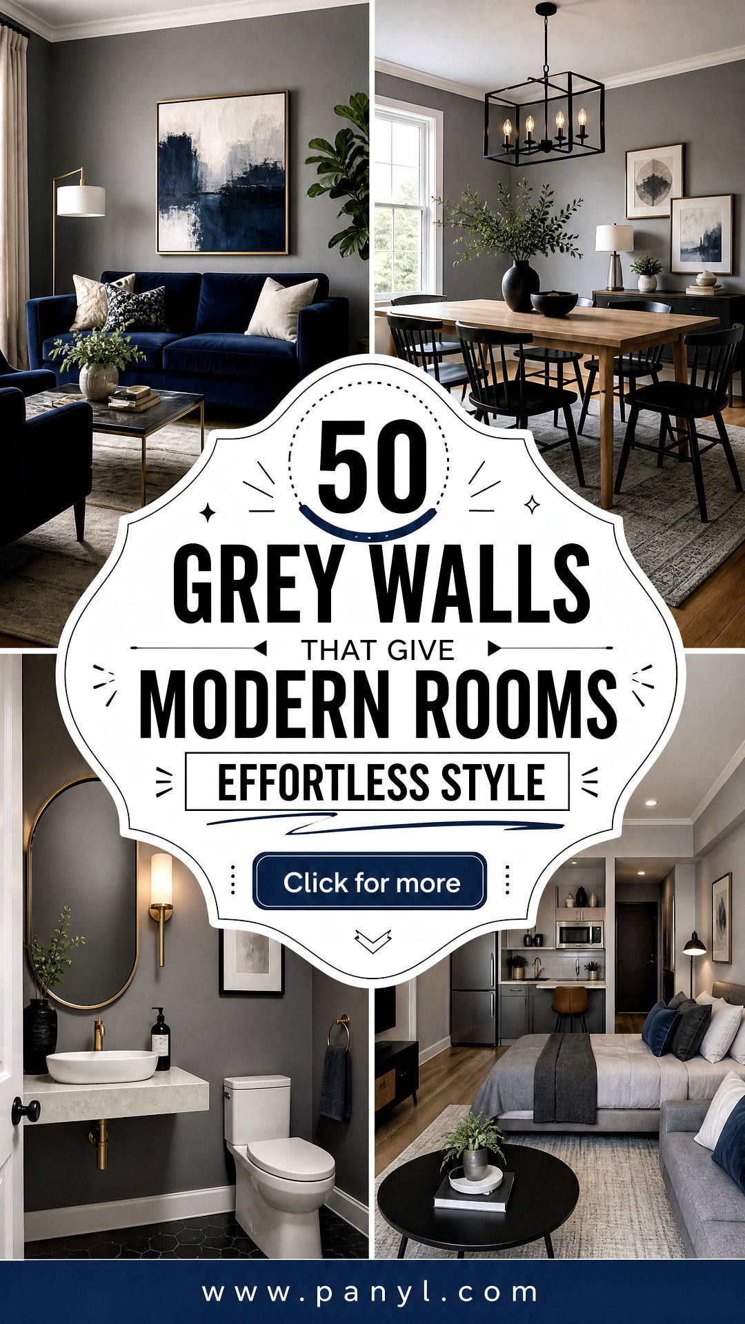 50 Grey Walls That Give Modern Rooms Effortless Style - 50 Grey Walls That Give Modern Rooms Effortless Style