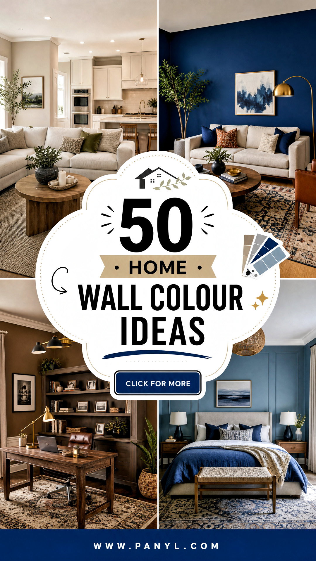 50 Home Wall Colour Ideas for a Stylish Welcoming Space - 50 Home Wall Colour Ideas for a Stylish, Welcoming Space