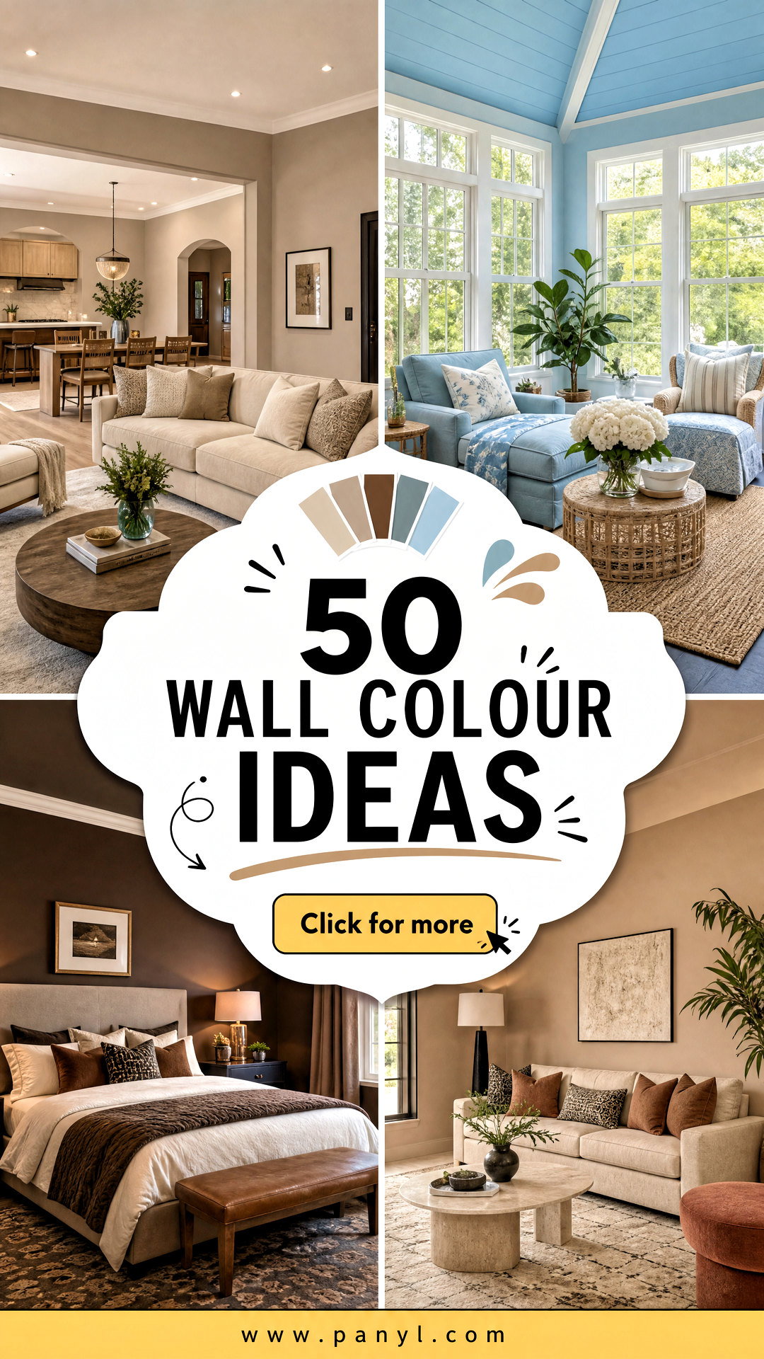 50 Wall Colour Ideas to Transform Every Room With Style - 50 Wall Colour Ideas to Transform Every Room With Style