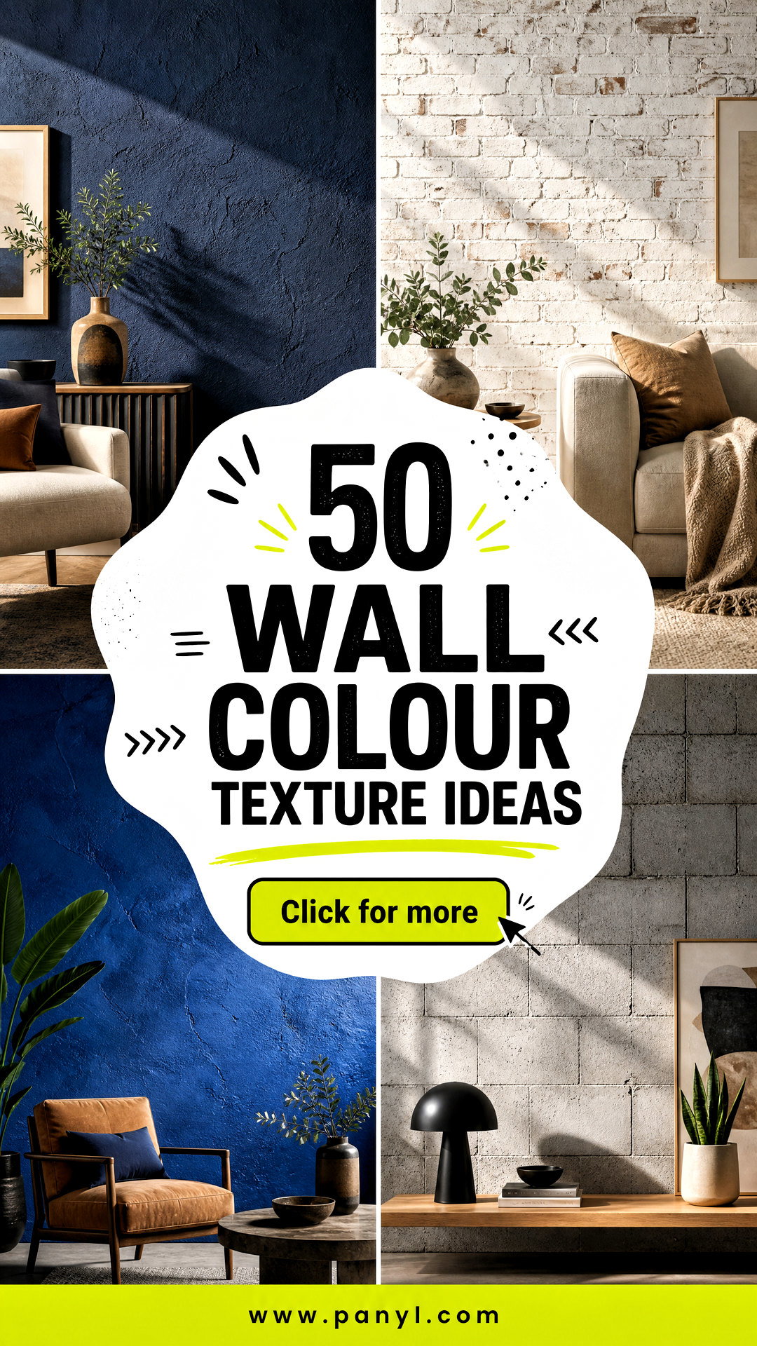 50 Wall Colour Texture Ideas for a Stunning Designer Finish - 50 Wall Colour Texture Ideas for a Stunning Designer Finish