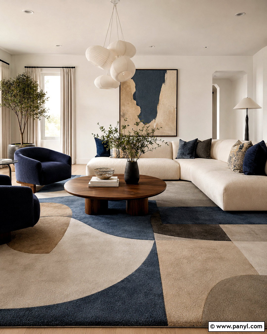 Abstract Carpet Living Room - 20 carpet ideas living room modern ideas