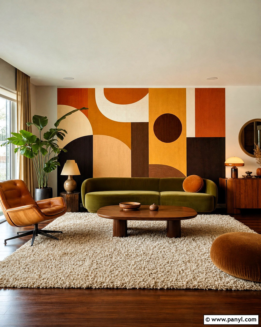Abstract Geometric Wall Art - 20 70s wall art ideas