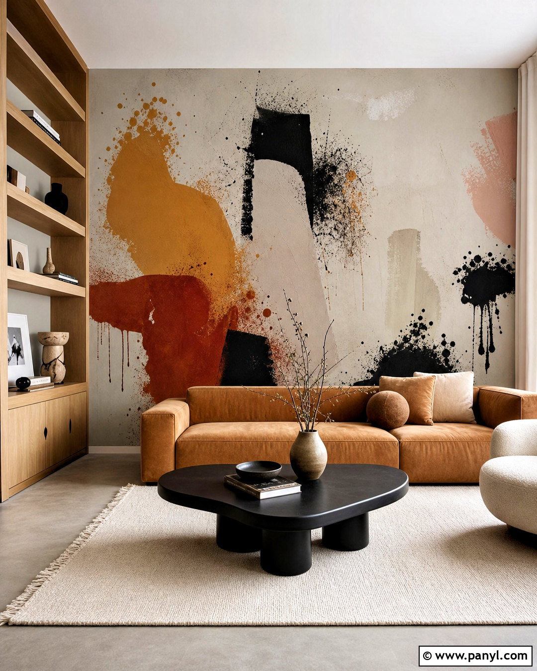 Abstract Spray Paint Wall - 20 spray paint wall ideas