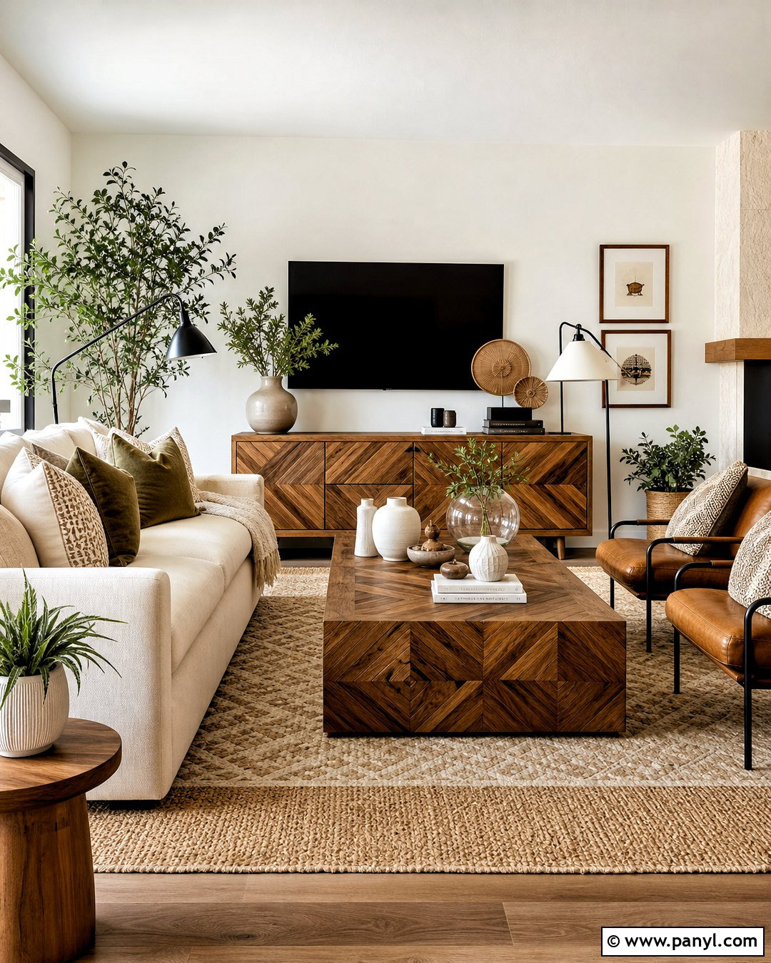 Acacia Wood And Ivory - 20 wood colour combination ideas