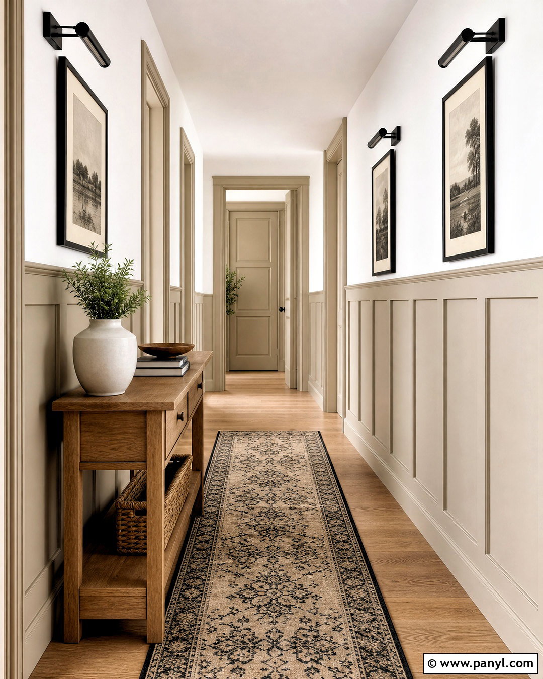 Accessible Beige And Aesthetic White Hallway - 20 sw accessible beige color scheme ideas