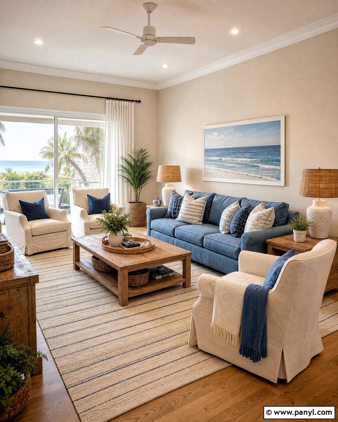 Accessible Beige And Coastal Blue - 20 accessible beige color palette ideas