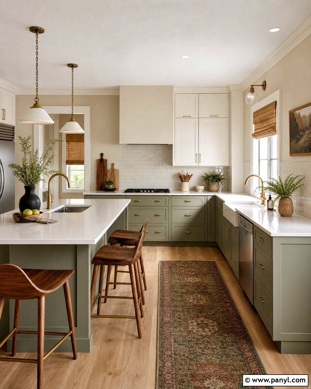 Accessible Beige And Evergreen Fog - 20 colors that go with accessible beige ideas