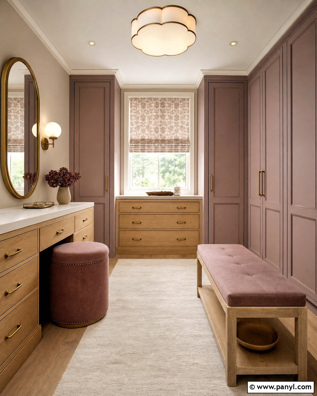 Accessible Beige And Mauve Finery Dressing Room - 20 accessible beige complimentary colors