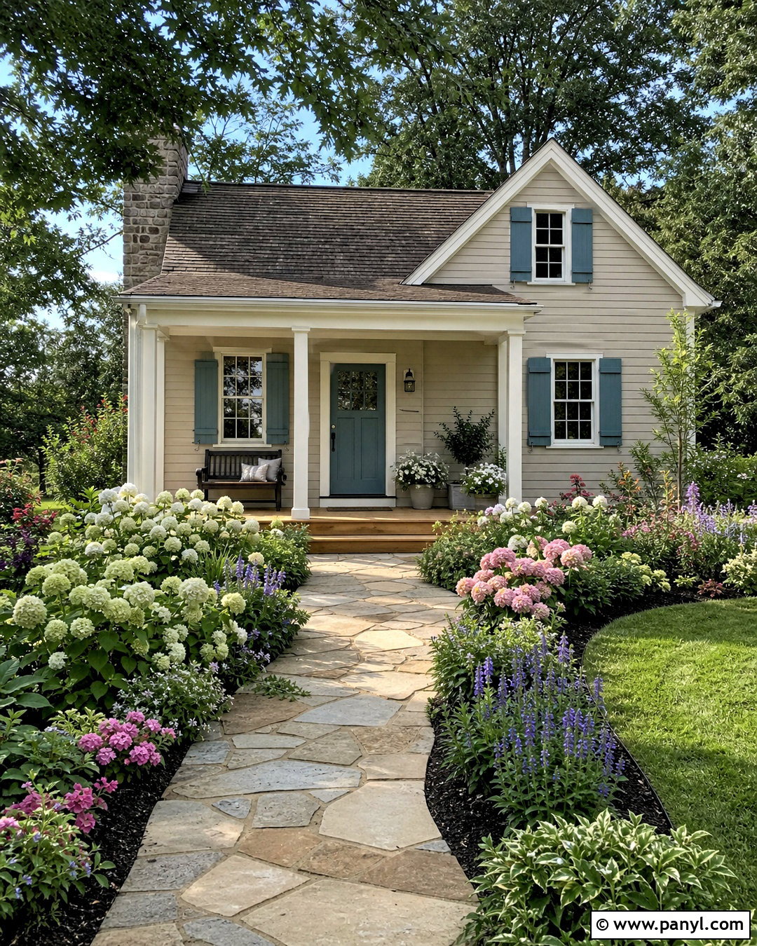 Accessible Beige Cottage Exterior - 20 accessible beige exterior ideas