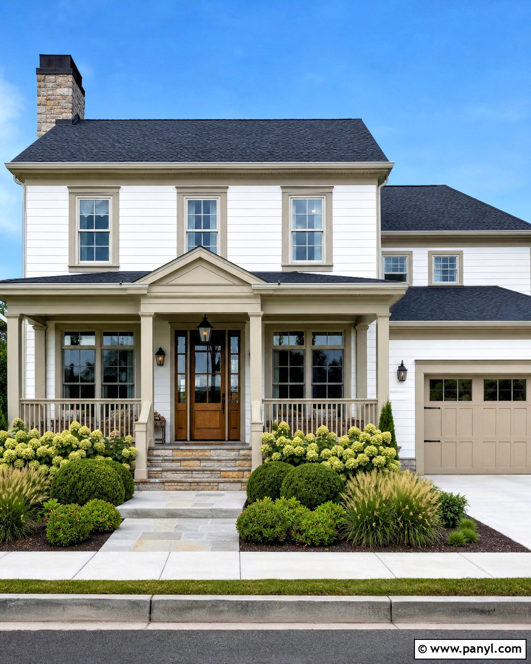 Accessible Beige Exterior Trim With White Siding - 20 accessible beige sherwin williams trim ideas