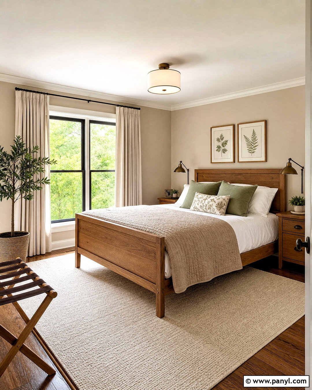 Accessible Beige Guest Bedroom - 20 accessible beige bedroom ideas