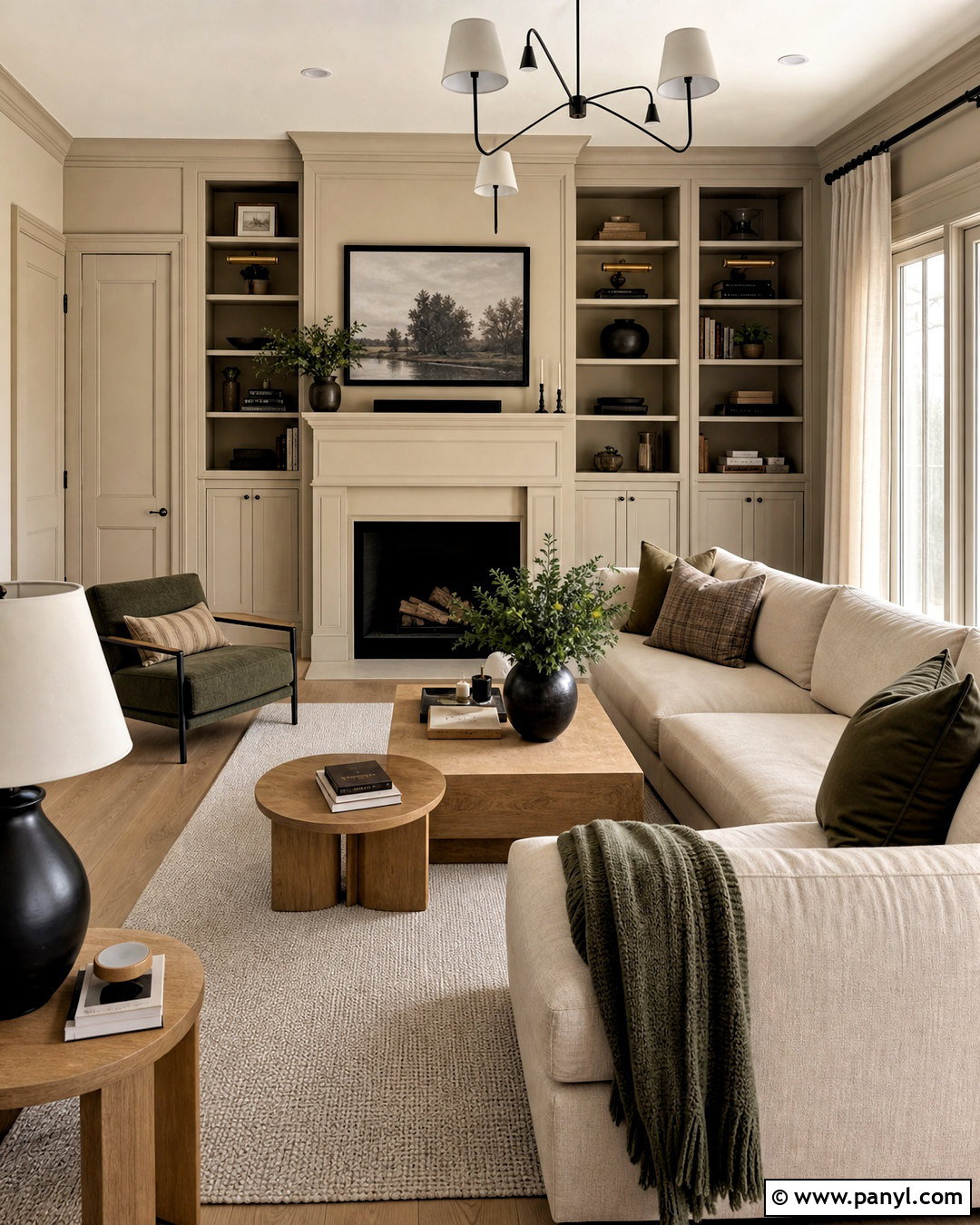 Accessible Beige Living Room Color Drenching - 20 accessible beige sherwin williams living room ideas