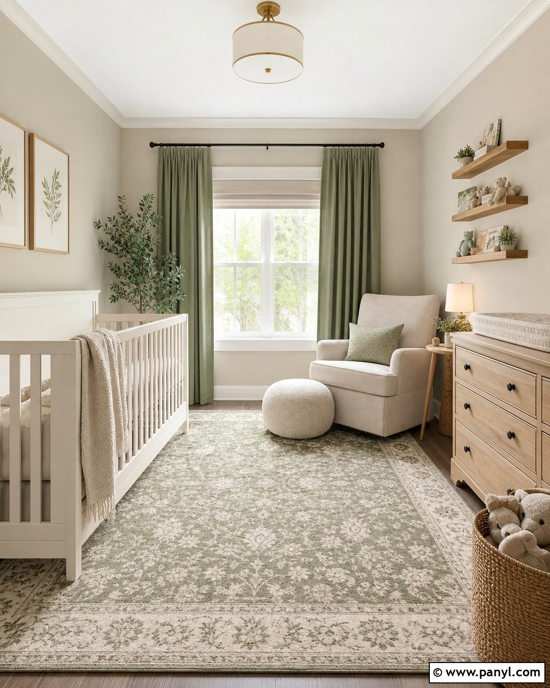 Accessible Beige Nursery With Alabaster Trim - 25 Accessible Beige Walls Alabaster Trim Ideas