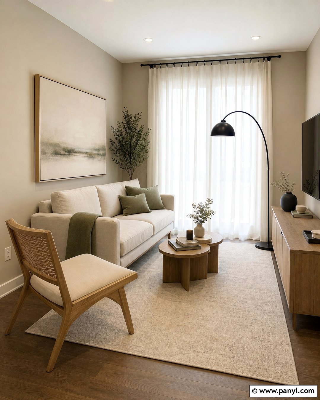 Accessible Beige Small Living Room - 35 Accessible Beige Sherwin Williams Walls