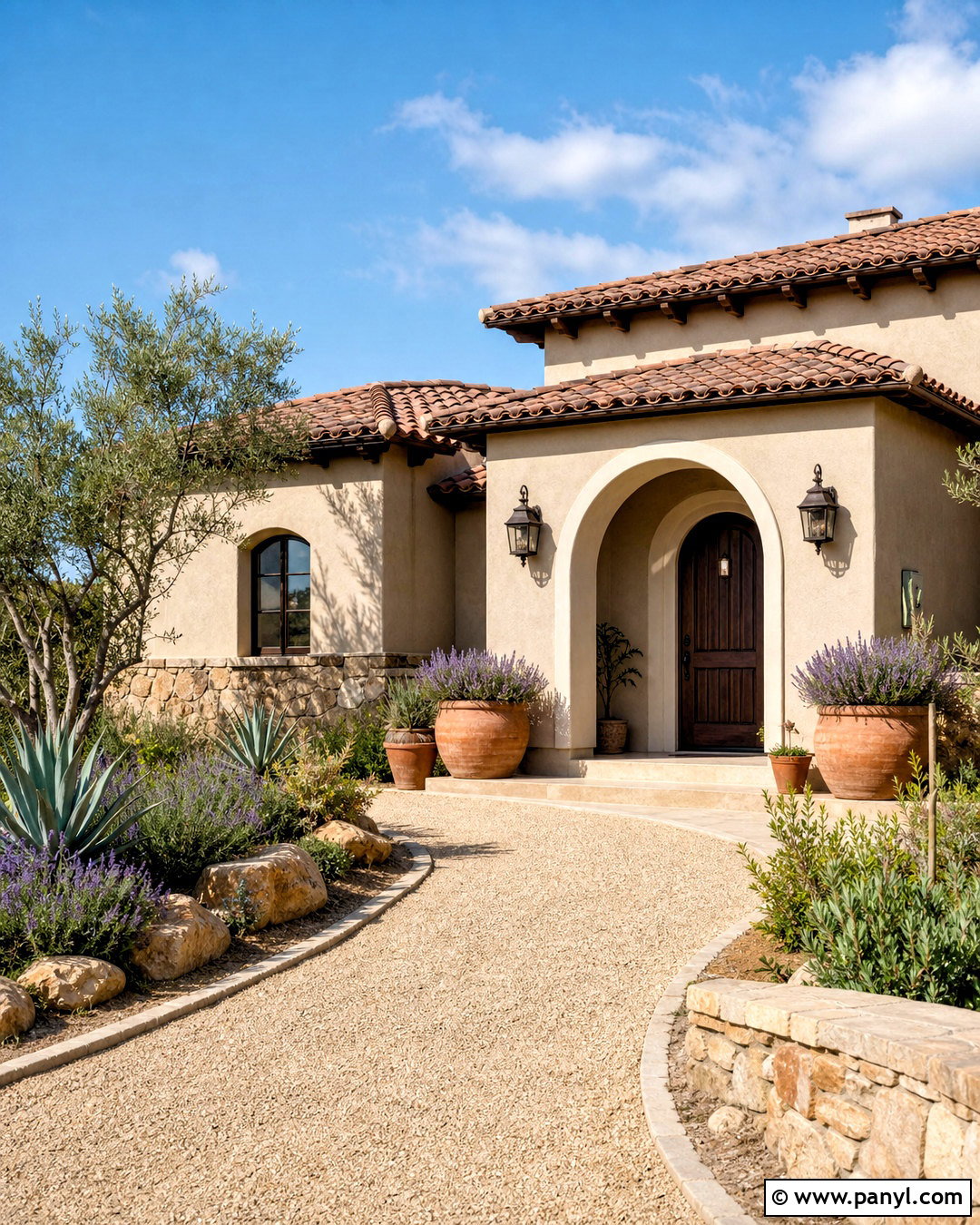 Accessible Beige Stucco Exterior - 20 accessible beige exterior ideas