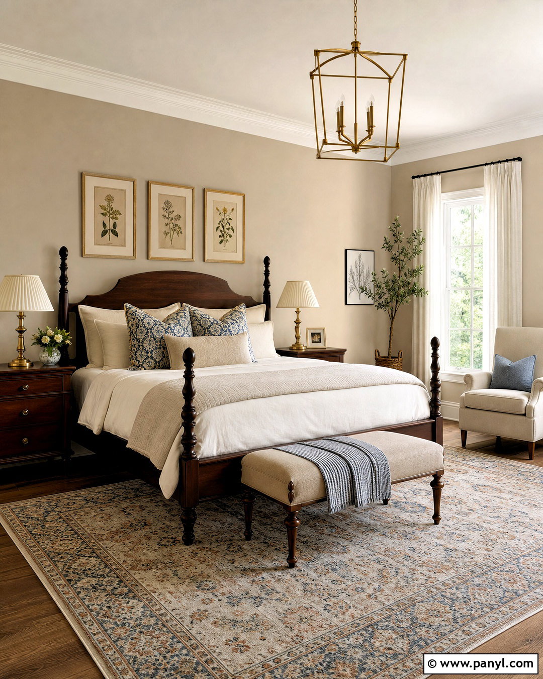 Accessible Beige Traditional Bedroom - 20 accessible beige bedroom ideas