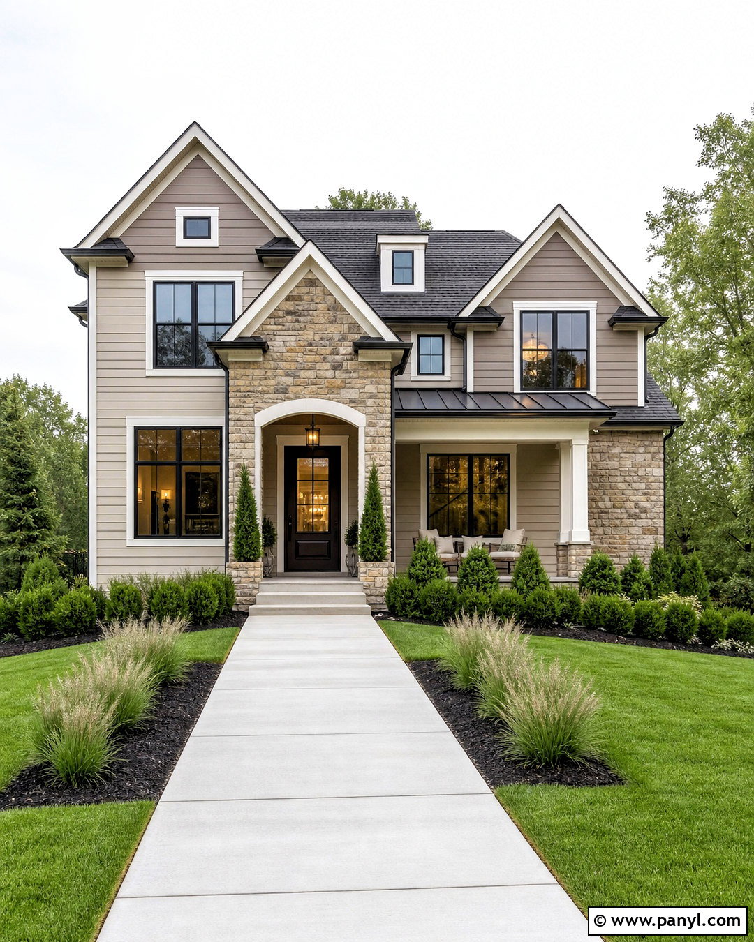 Accessible Beige Two Tone Exterior - 20 accessible beige exterior ideas