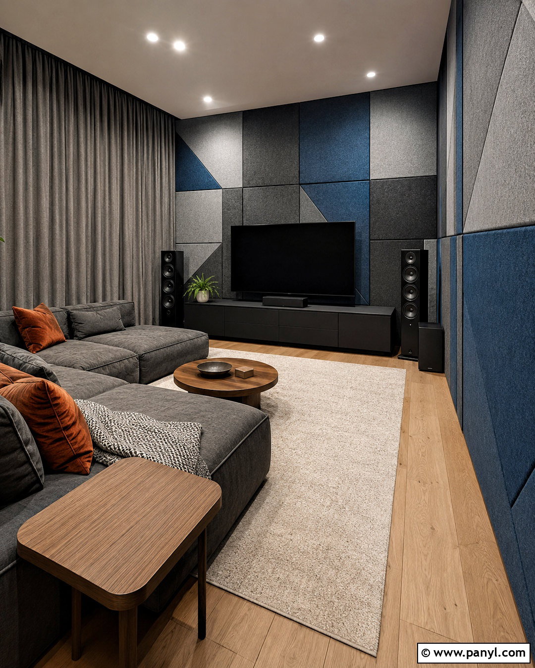 Acoustic Felt Wall Interior - 20 wall material texture interiors