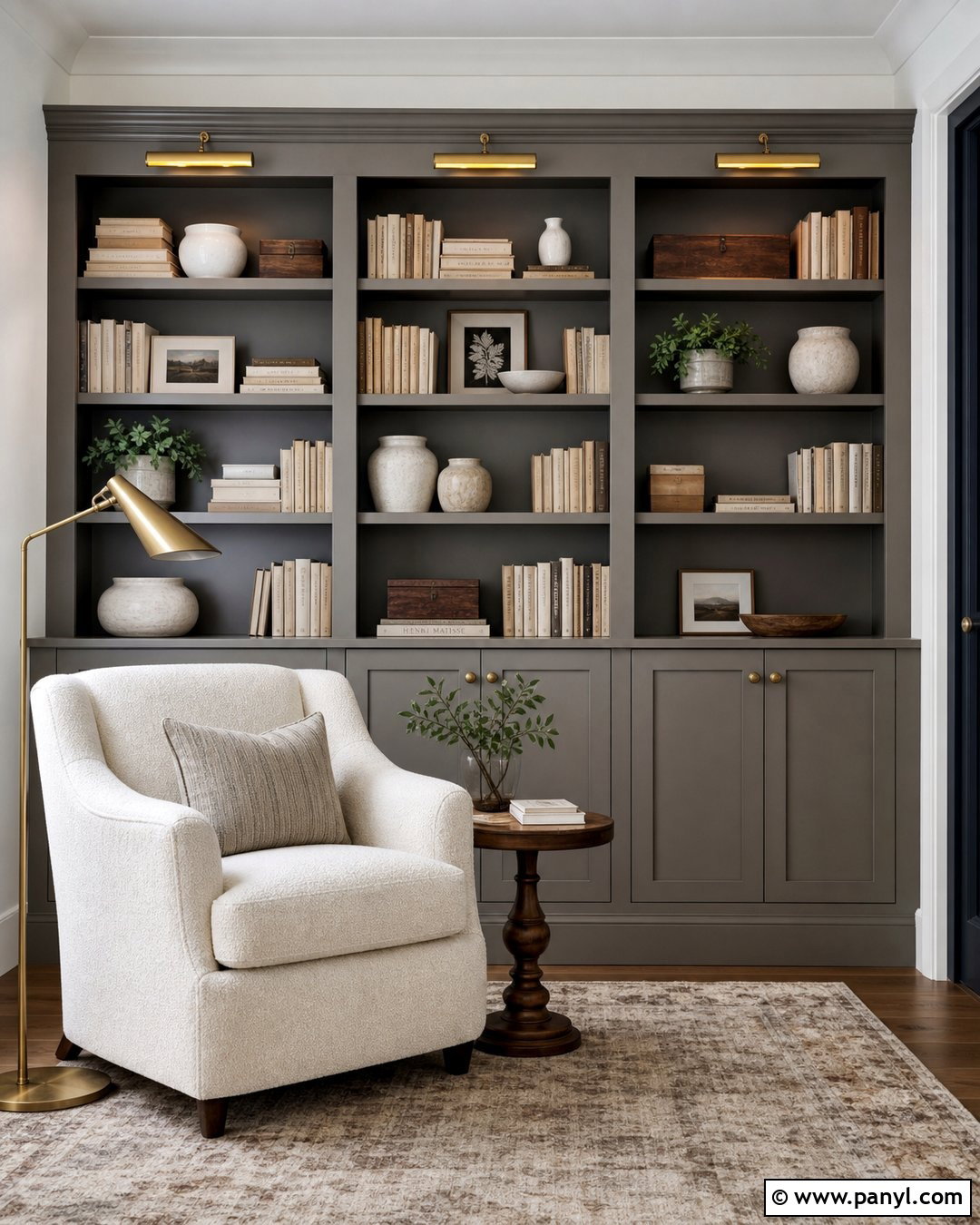 Adaptive Shade Built-In Bookcase - 35 adaptive shade sherwin williams ideas