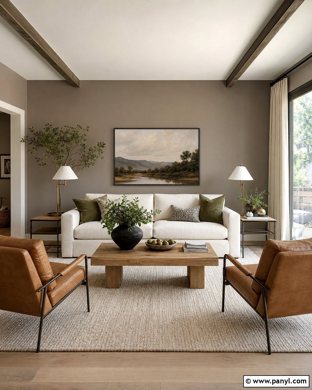 Adaptive Shade Living Room With Cream Sofa - 35 adaptive shade sherwin williams ideas