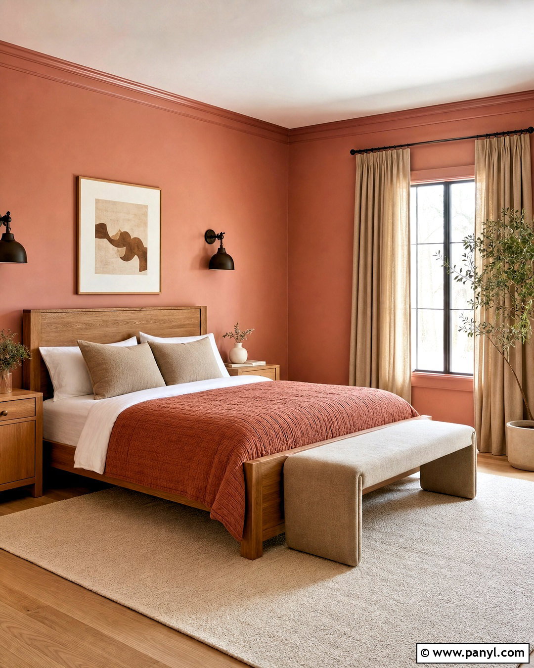 Adobe Pink Paint Color - 20 earthy paint colors
