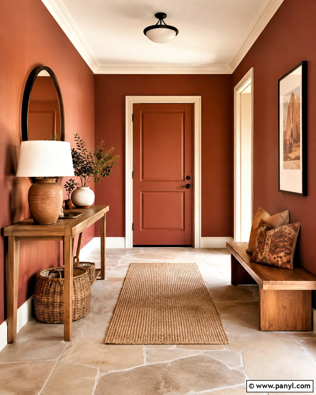 Adobe Red Wall Color - 20 Warm Earthy Wall Color Ideas