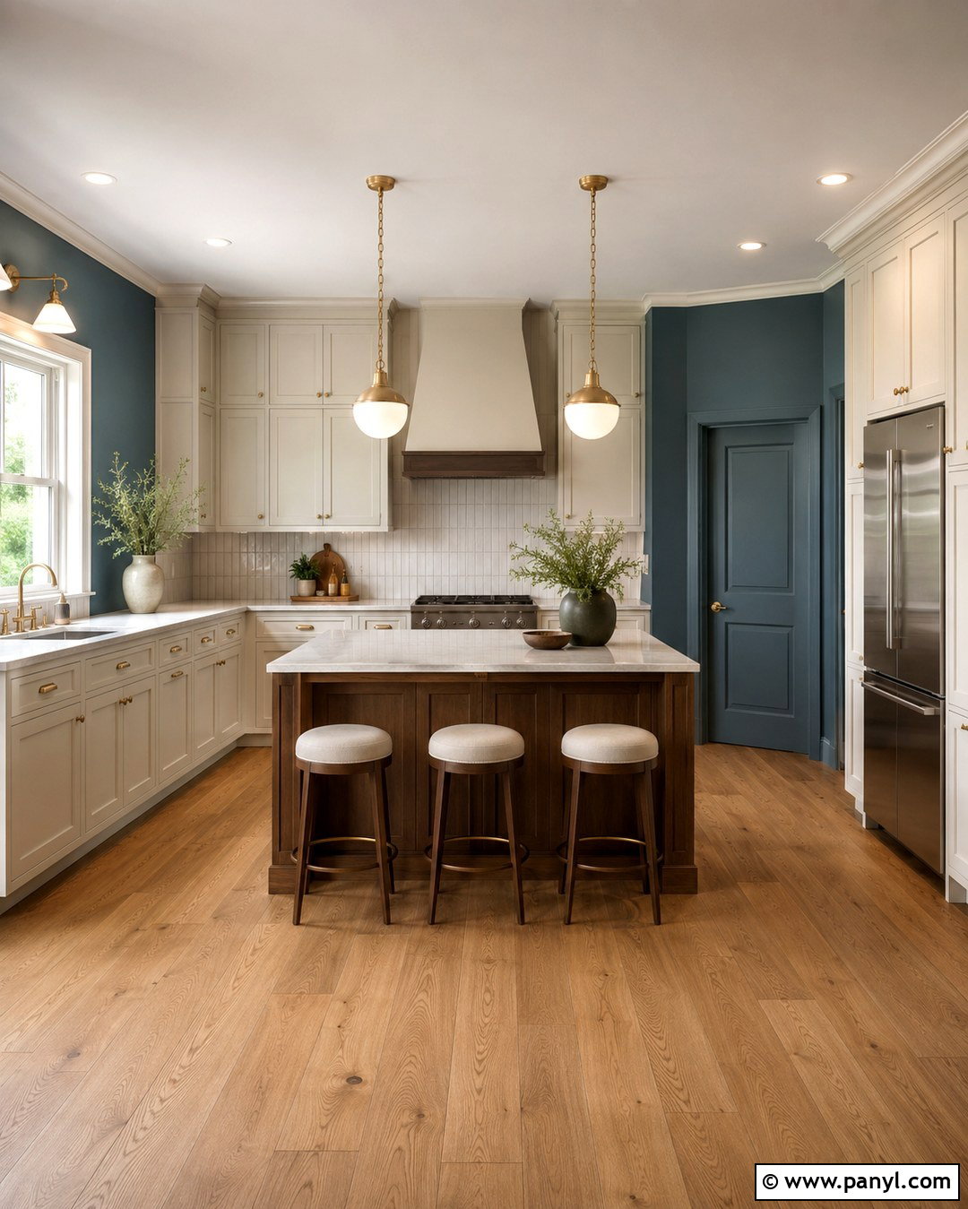 Aegean Teal Kitchen Walls - 20 Benjamin Moore Kitchen Colors For Walls