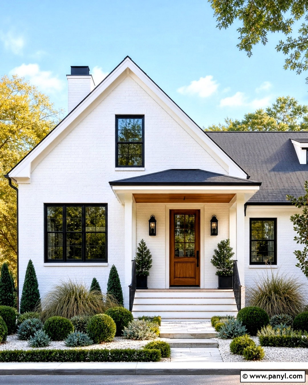 Aesthetic White Brick Exterior - 20 sw aesthetic white ideas