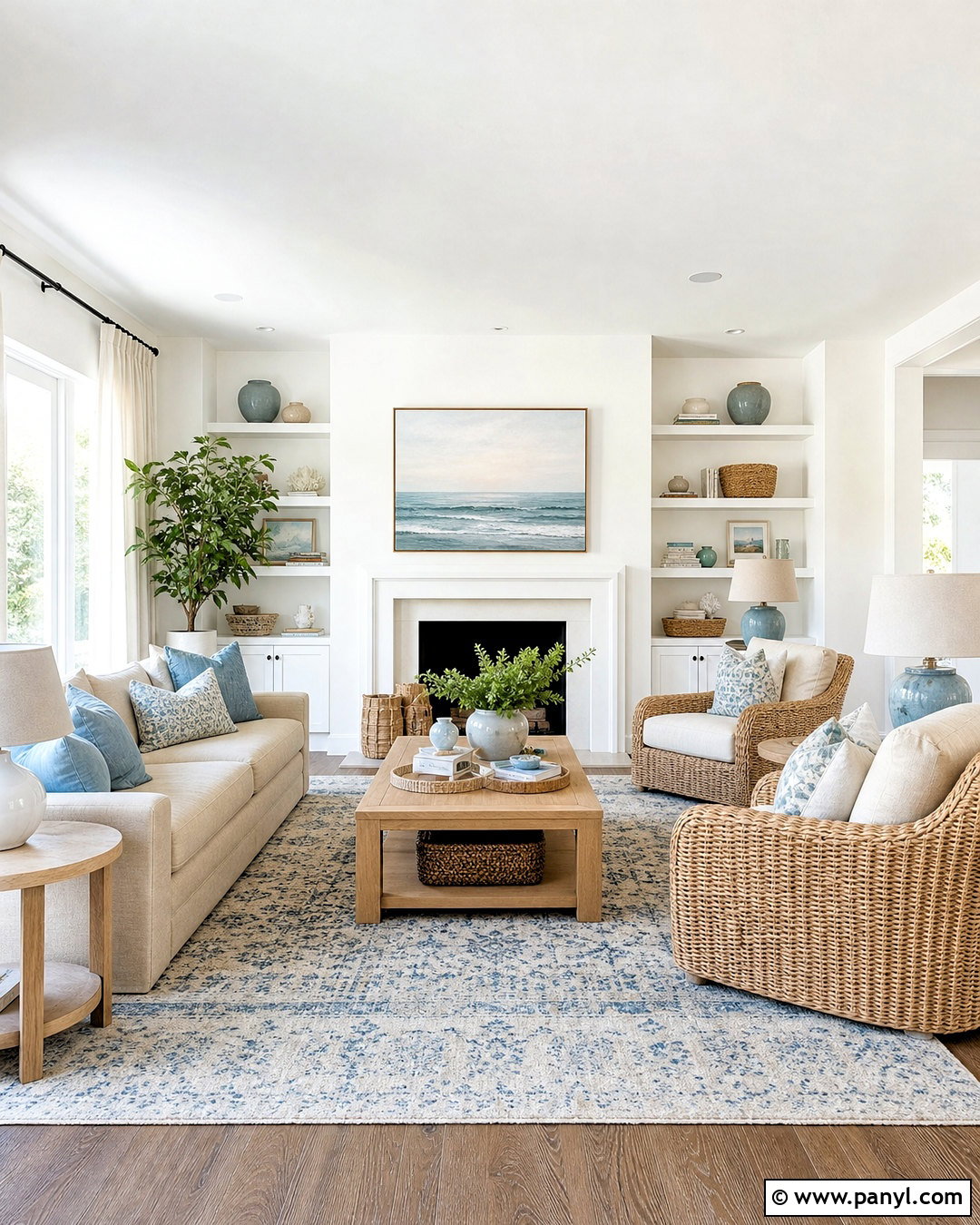 Aesthetic White Coastal Interior - 20 sw aesthetic white ideas