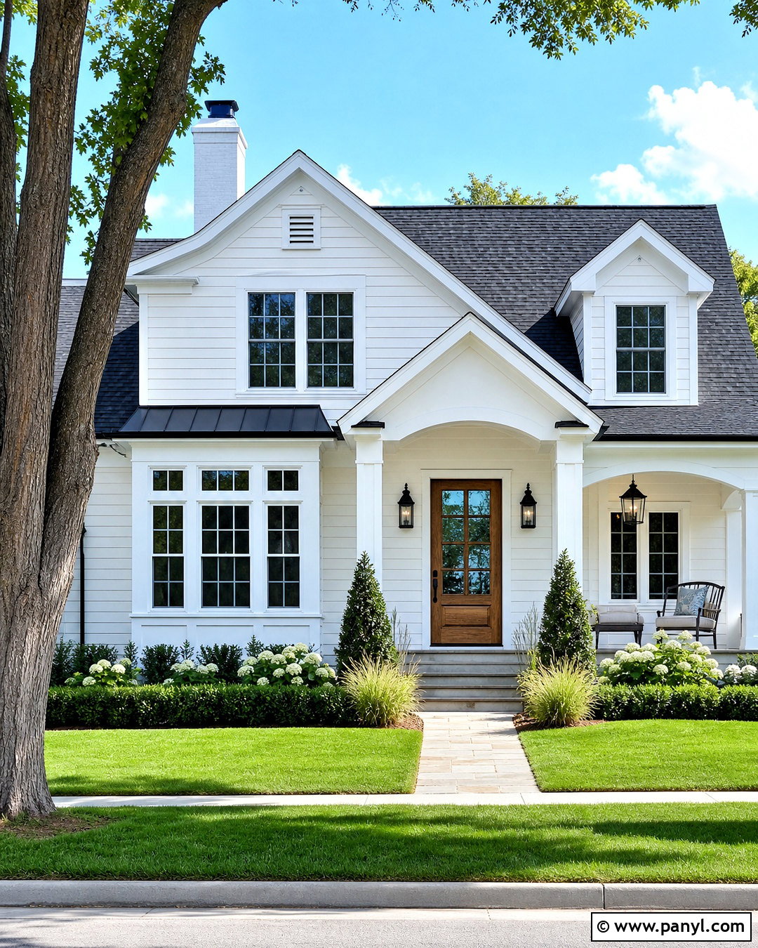 Aesthetic White House Exterior - 20 sw aesthetic white ideas