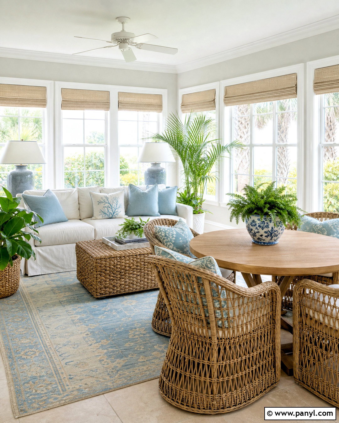 Aesthetic White Sunroom - 20 sw aesthetic white ideas