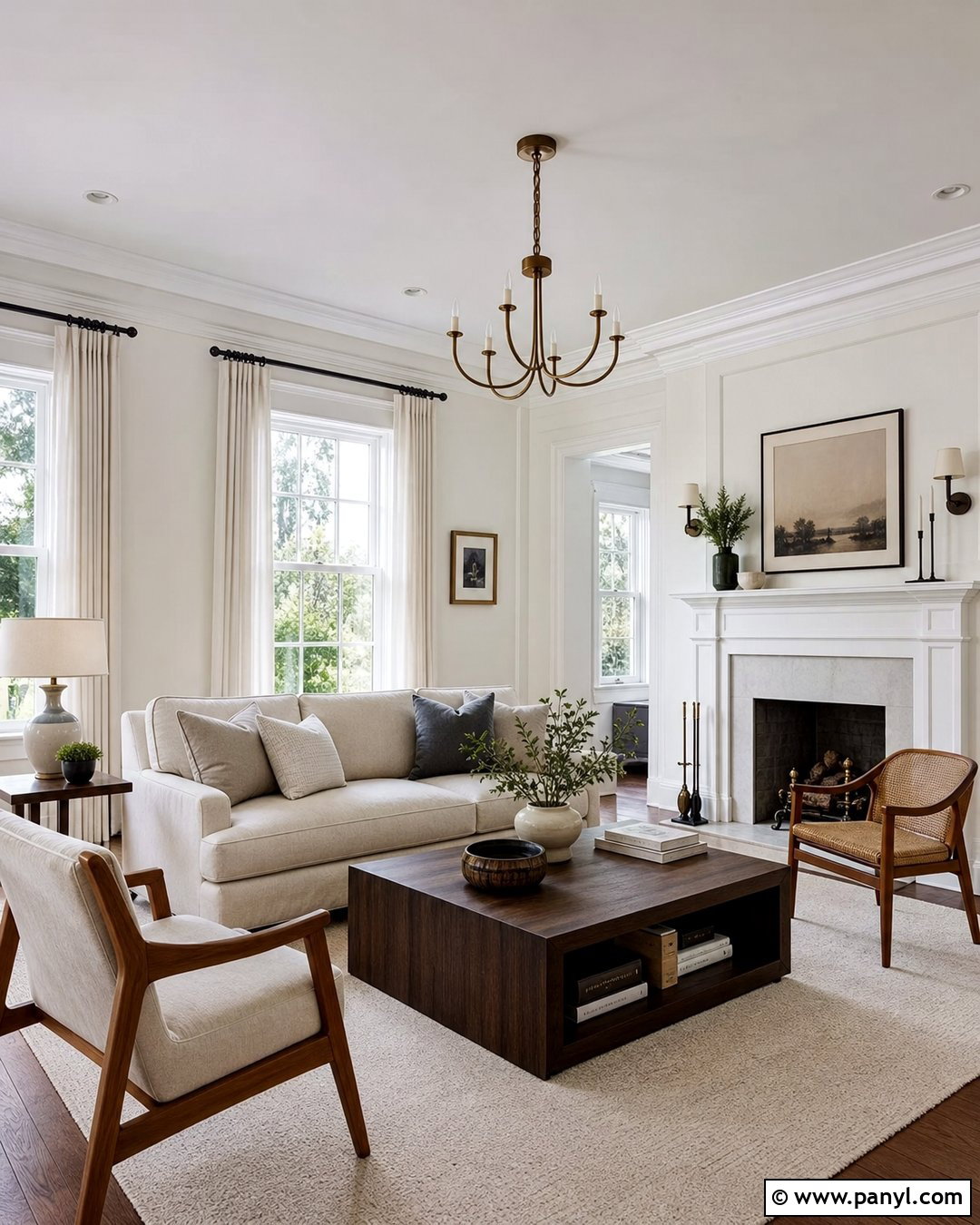 Aesthetic White Walls With Pure White Trim - 25 Sherwin Williams Aesthetic White Walls
