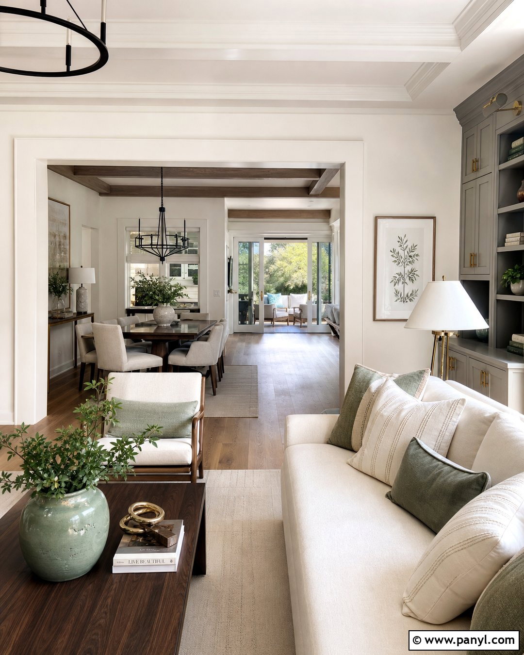 Aesthetic White Whole House Color Palette - 25 Sherwin Williams Aesthetic White Walls