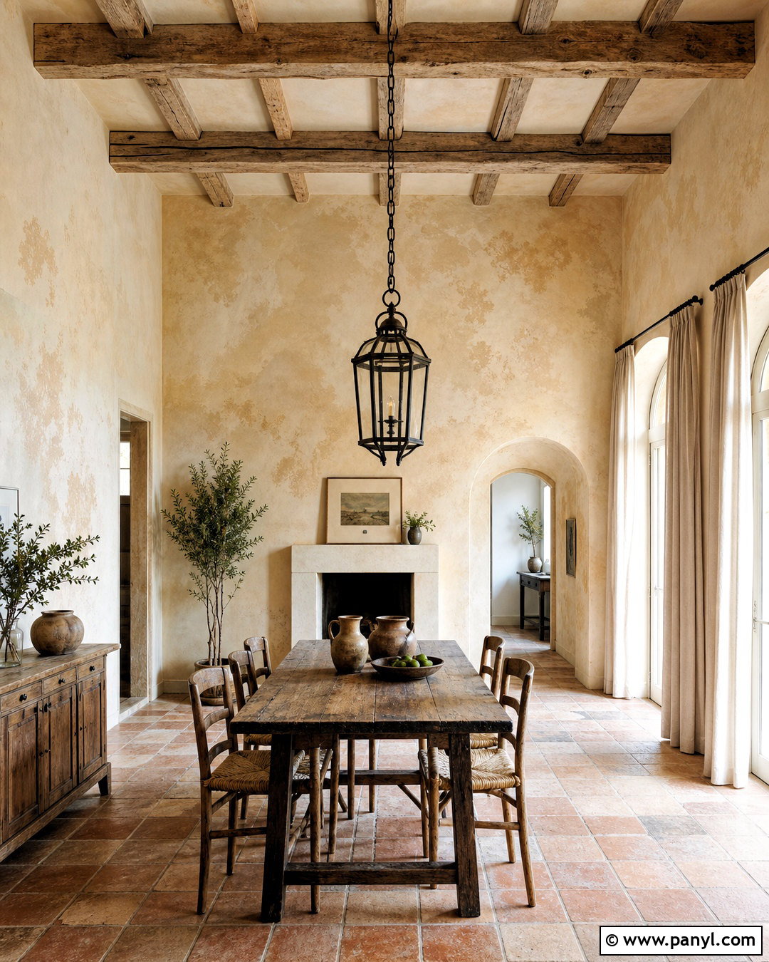 Aged Plaster Wall Finish - 20 faux finishes for walls