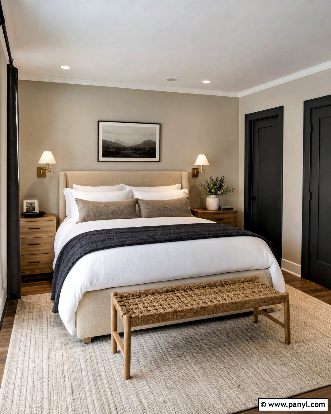 Agreeable Gray And Black Bedroom - 20 agreeable grey color scheme ideas
