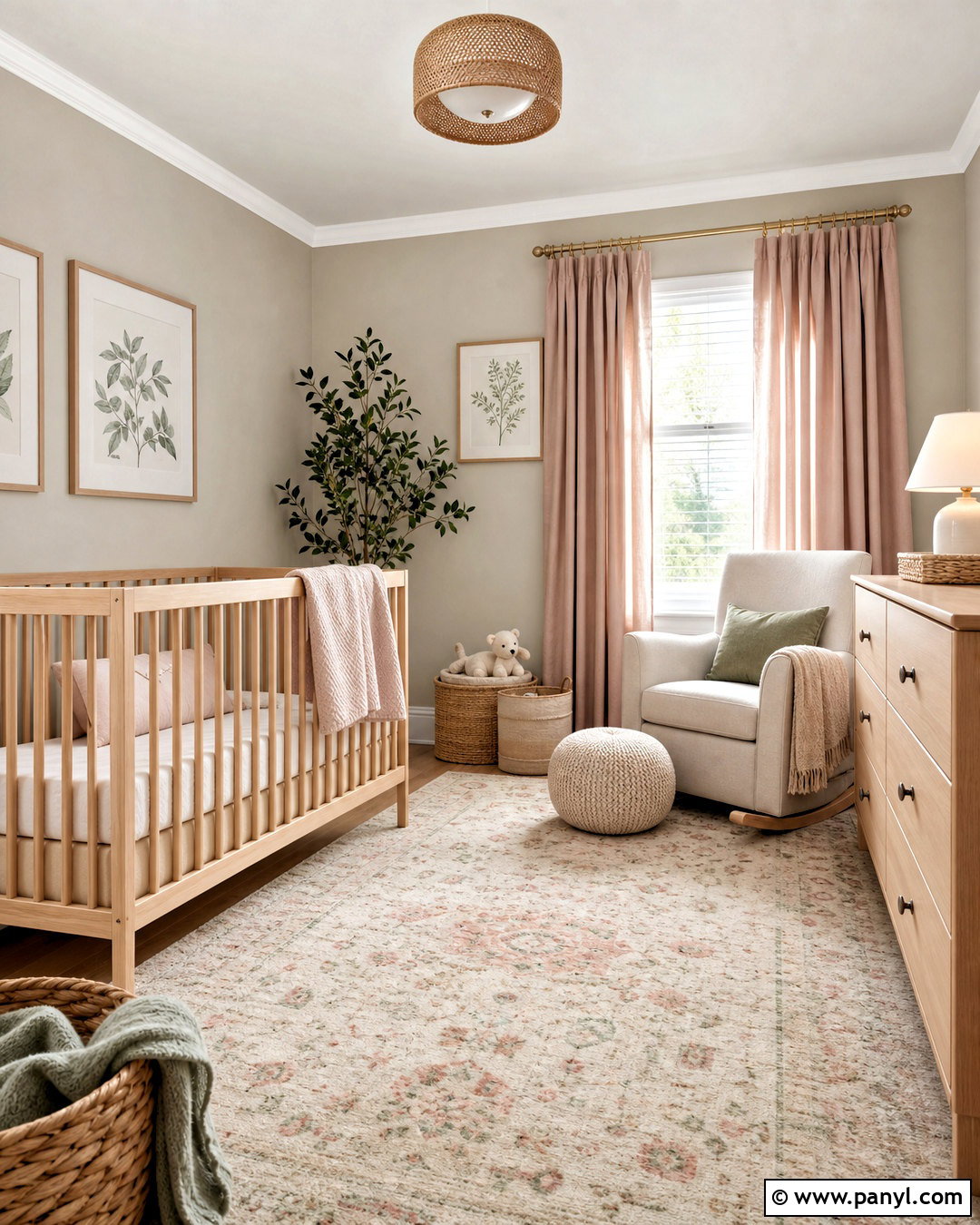 Agreeable Gray And Blush Pink Nursery - 20 agreeable gray color scheme ideas